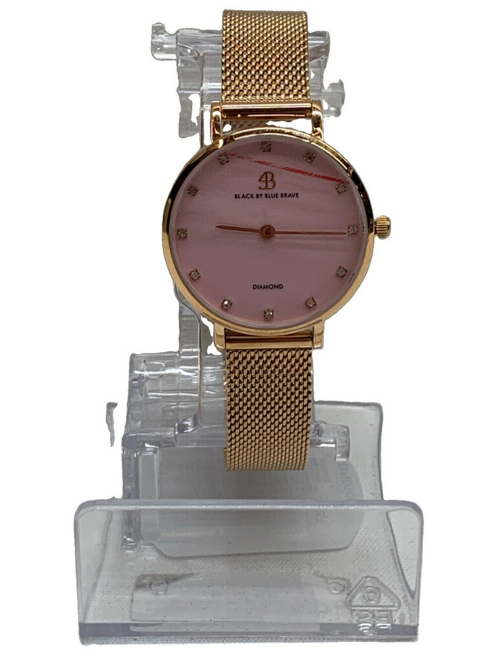 Women's Watch Trendy Watches for Women 12 Genuine Diamond Watch Markers 28 mm